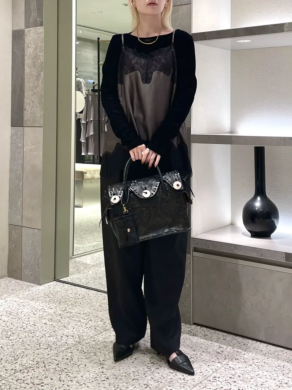 GRACE CONTINENTAL Arichi コーディネート画像