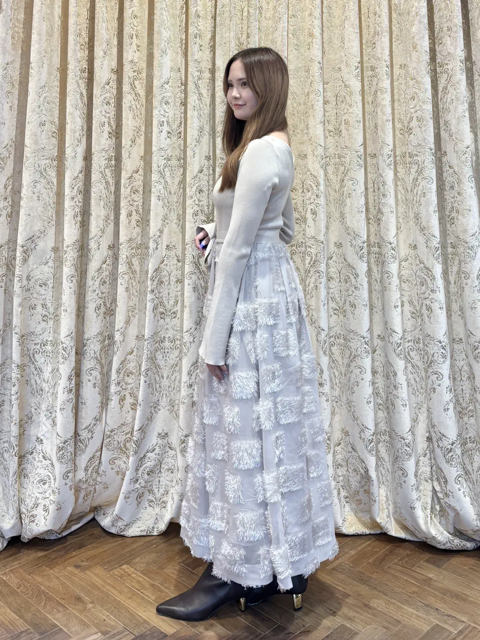 GRACE CONTINENTAL miyuki adachi コーディネート画像