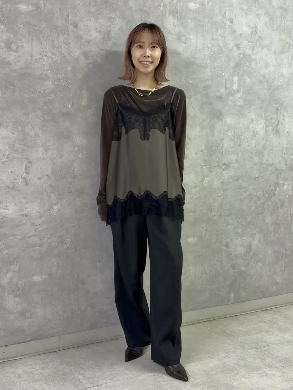 GRACE CONTINENTAL Abe コーディネート画像