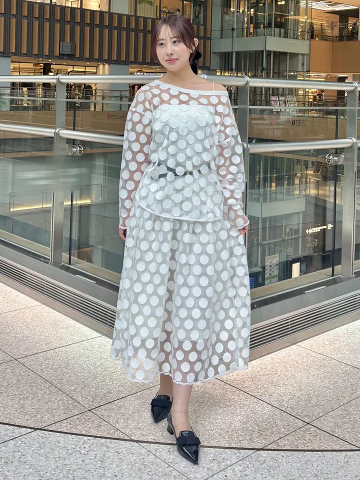GRACE CONTINENTAL Kiku コーディネート画像