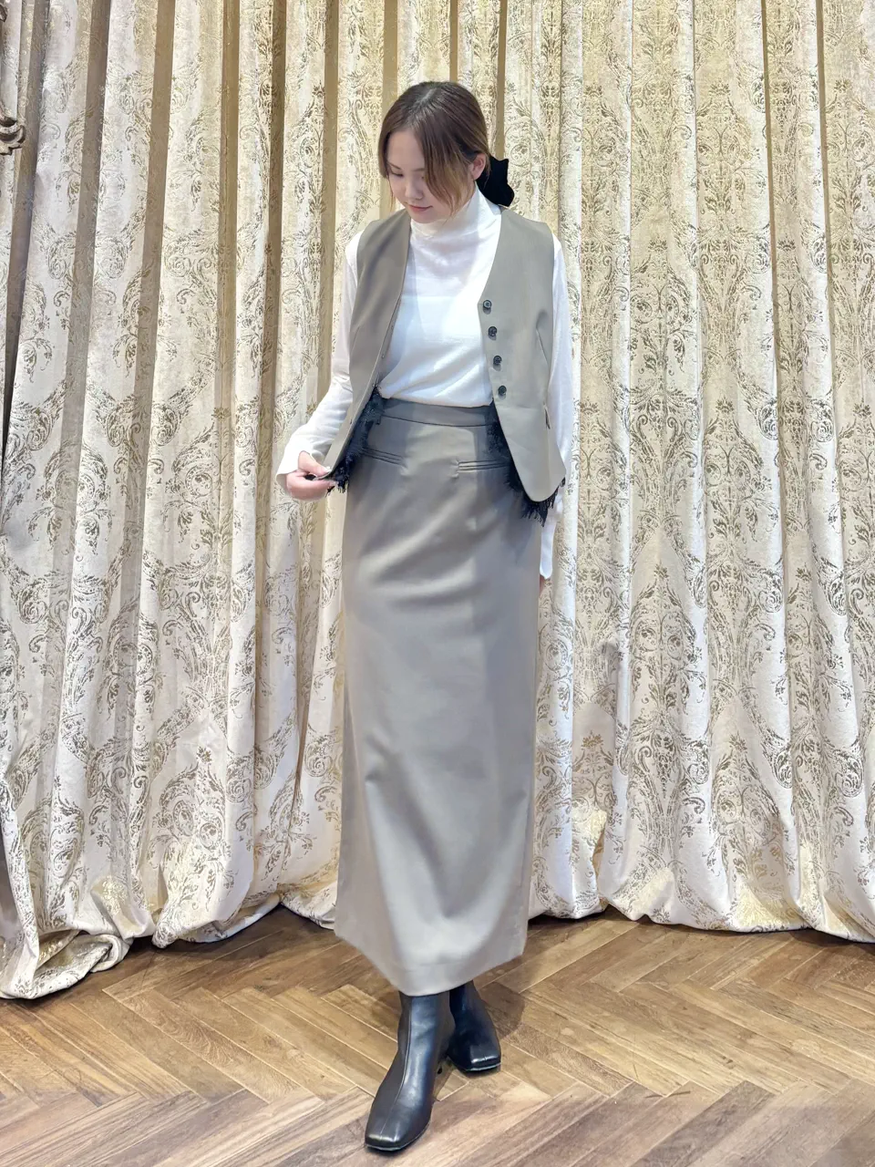 GRACE CONTINENTAL miyuki adachi コーディネート画像