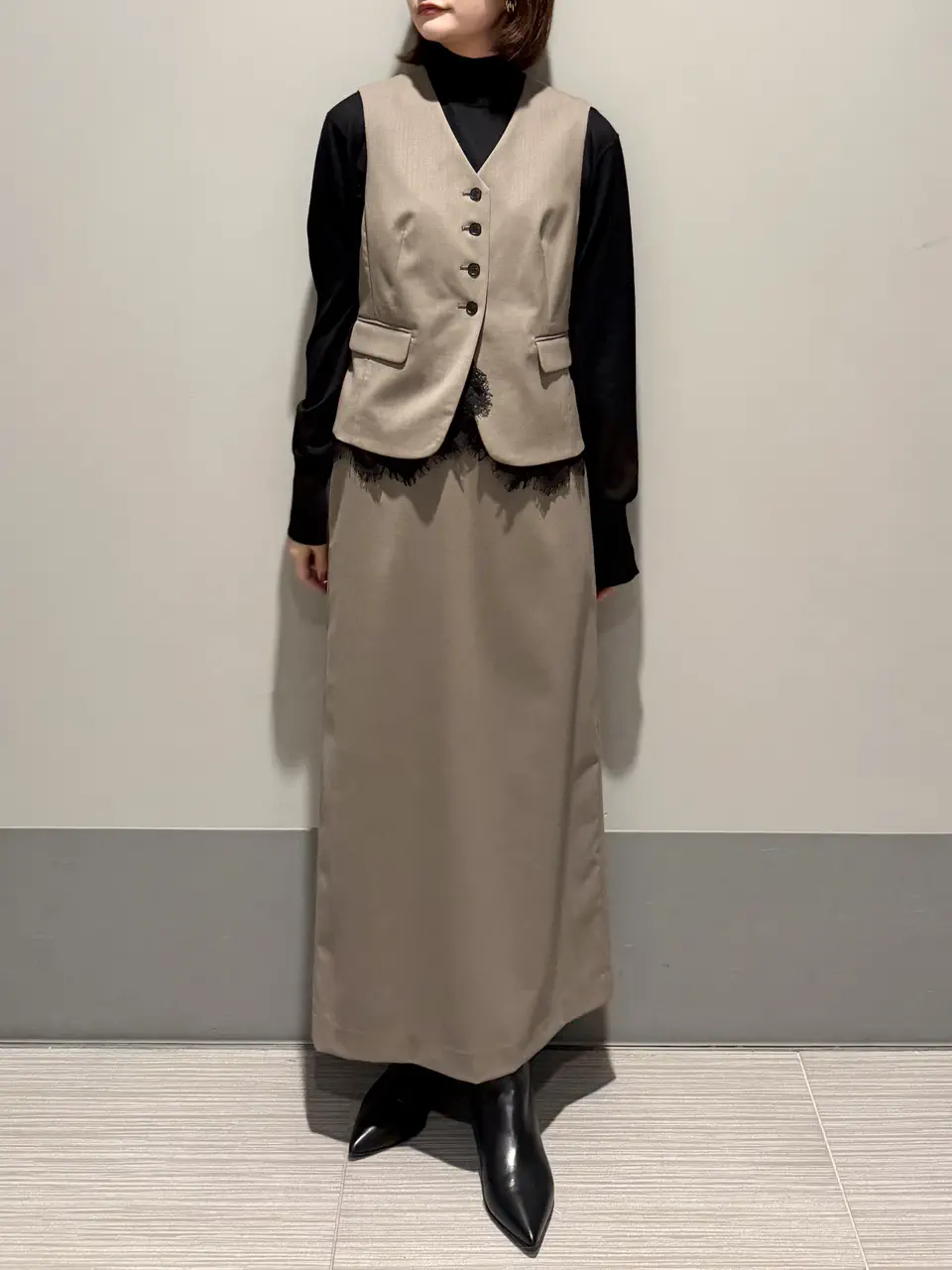 GRACE CONTINENTAL MORITA AI コーディネート画像
