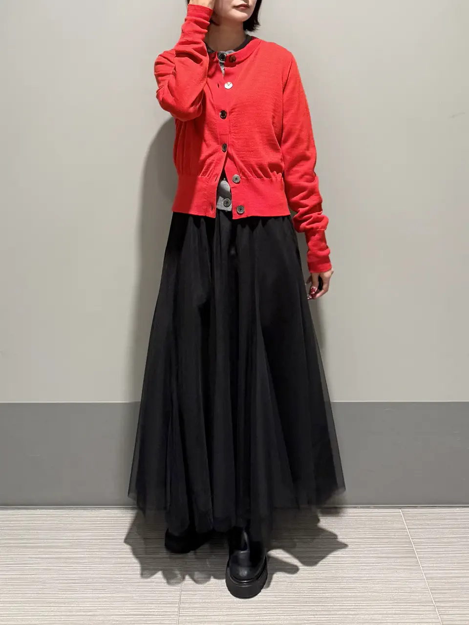 GRACE CONTINENTAL MORITA AI コーディネート画像
