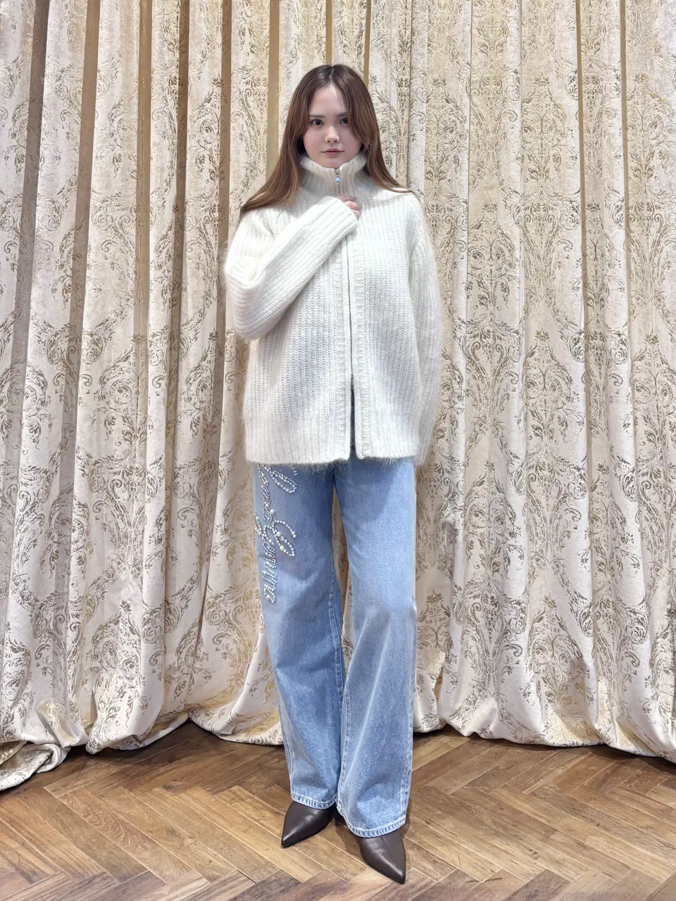 GRACE CONTINENTAL miyuki adachi コーディネート画像