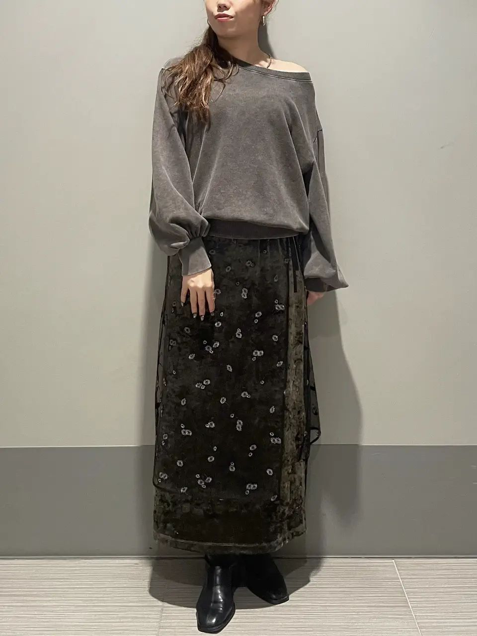 GRACE CONTINENTAL 細川　もなみ コーディネート画像