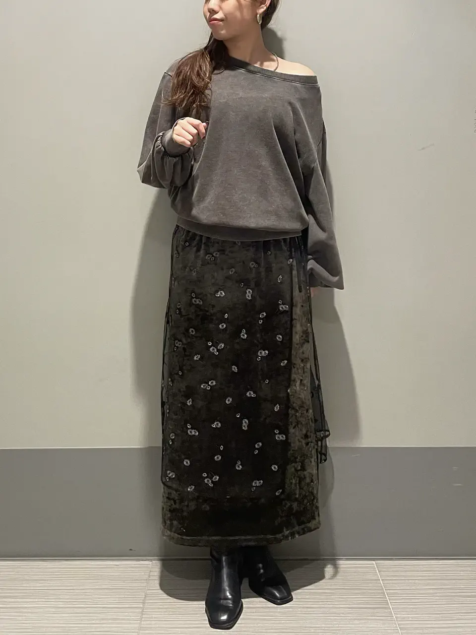 GRACE CONTINENTAL 細川　もなみ コーディネート画像