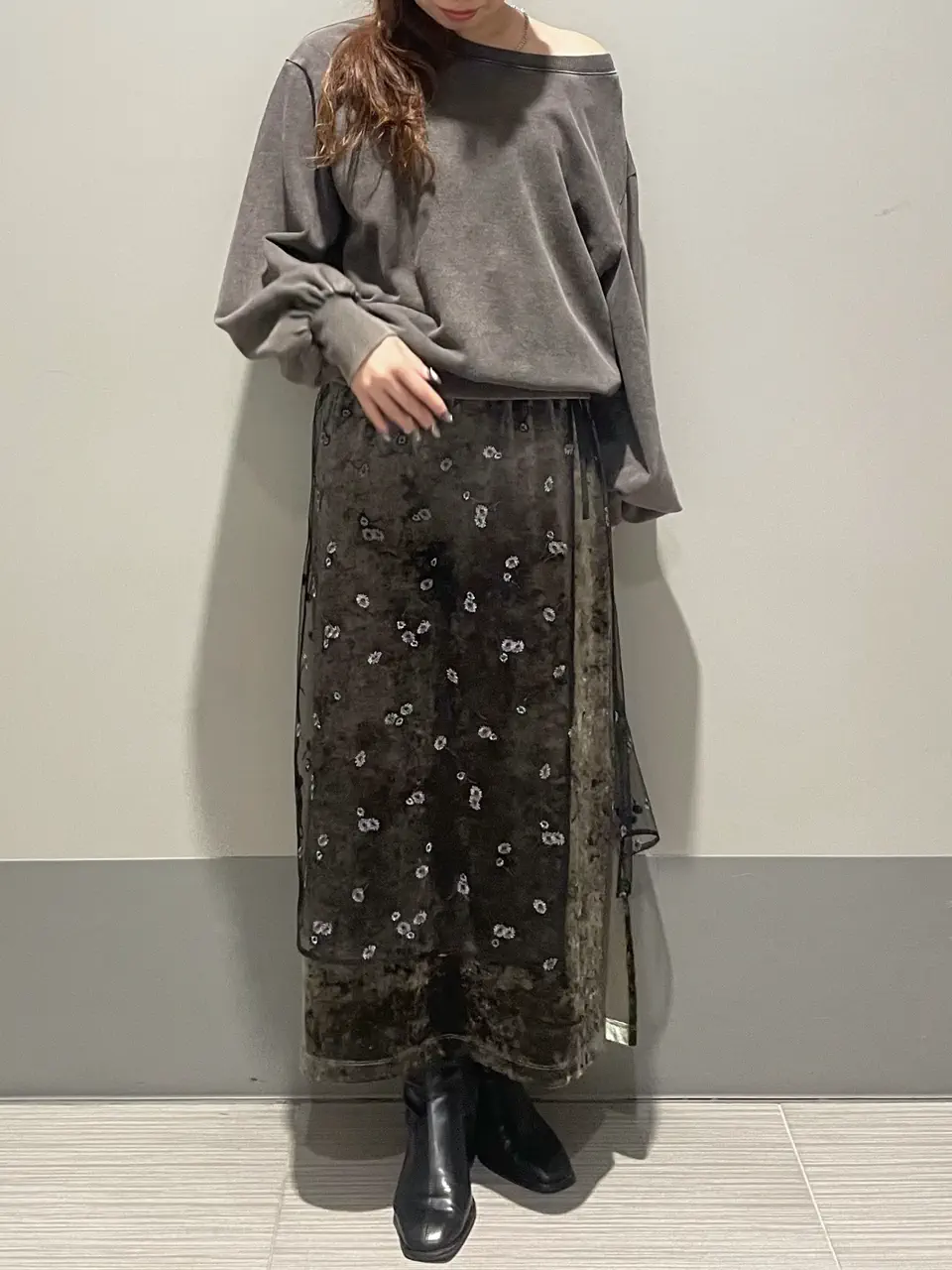 GRACE CONTINENTAL 細川　もなみ コーディネート画像