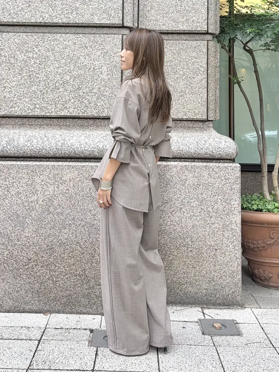GRACE CONTINENTAL yukimi yonee コーディネート画像