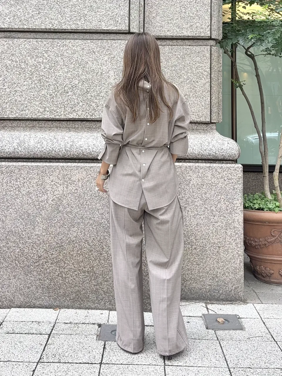 GRACE CONTINENTAL yukimi yonee コーディネート画像