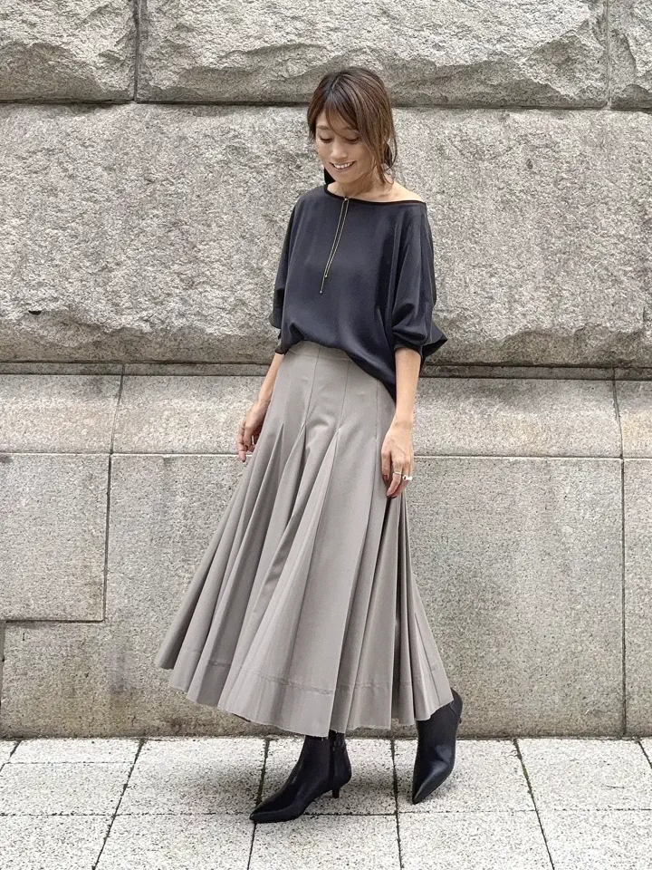 GRACE CONTINENTAL yukimi yonee コーディネート画像
