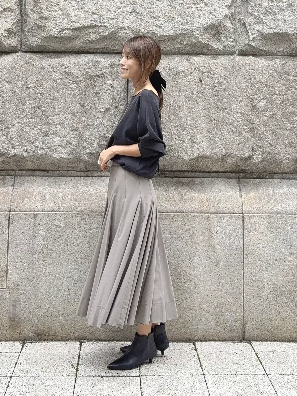 GRACE CONTINENTAL yukimi yonee コーディネート画像