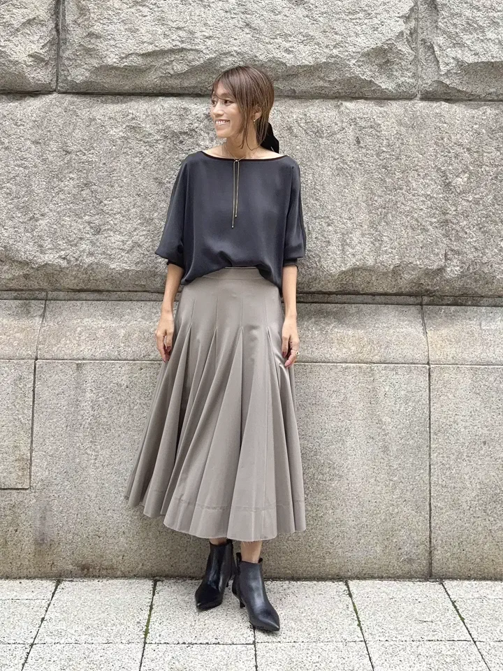 GRACE CONTINENTAL yukimi yonee コーディネート画像