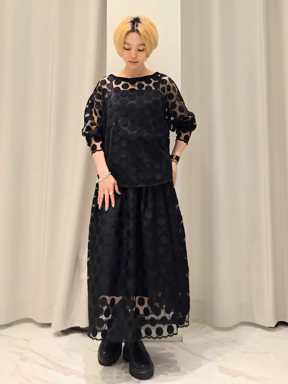 GRACE CONTINENTAL isono yui コーディネート画像