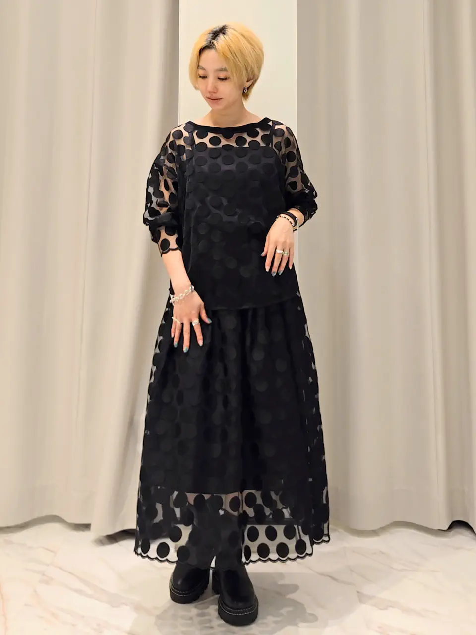 GRACE CONTINENTAL isono yui コーディネート画像