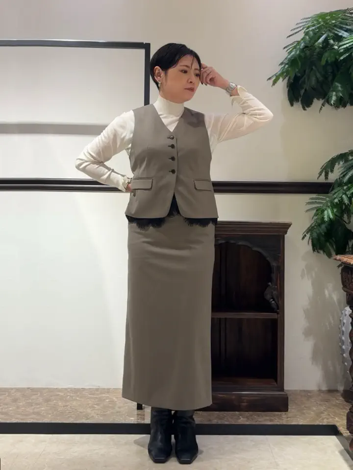 GRACE CONTINENTAL n.YURI コーディネート画像