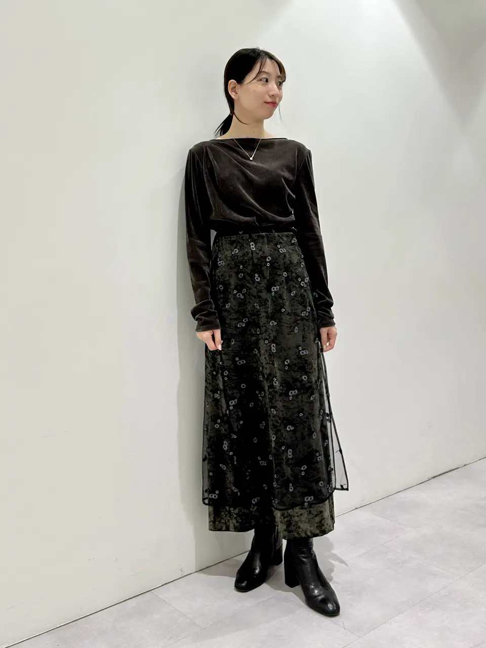 GRACE CONTINENTAL eri コーディネート画像