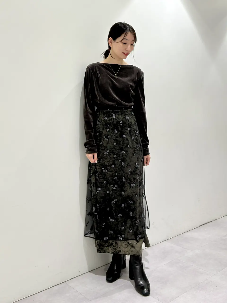 GRACE CONTINENTAL eri コーディネート画像