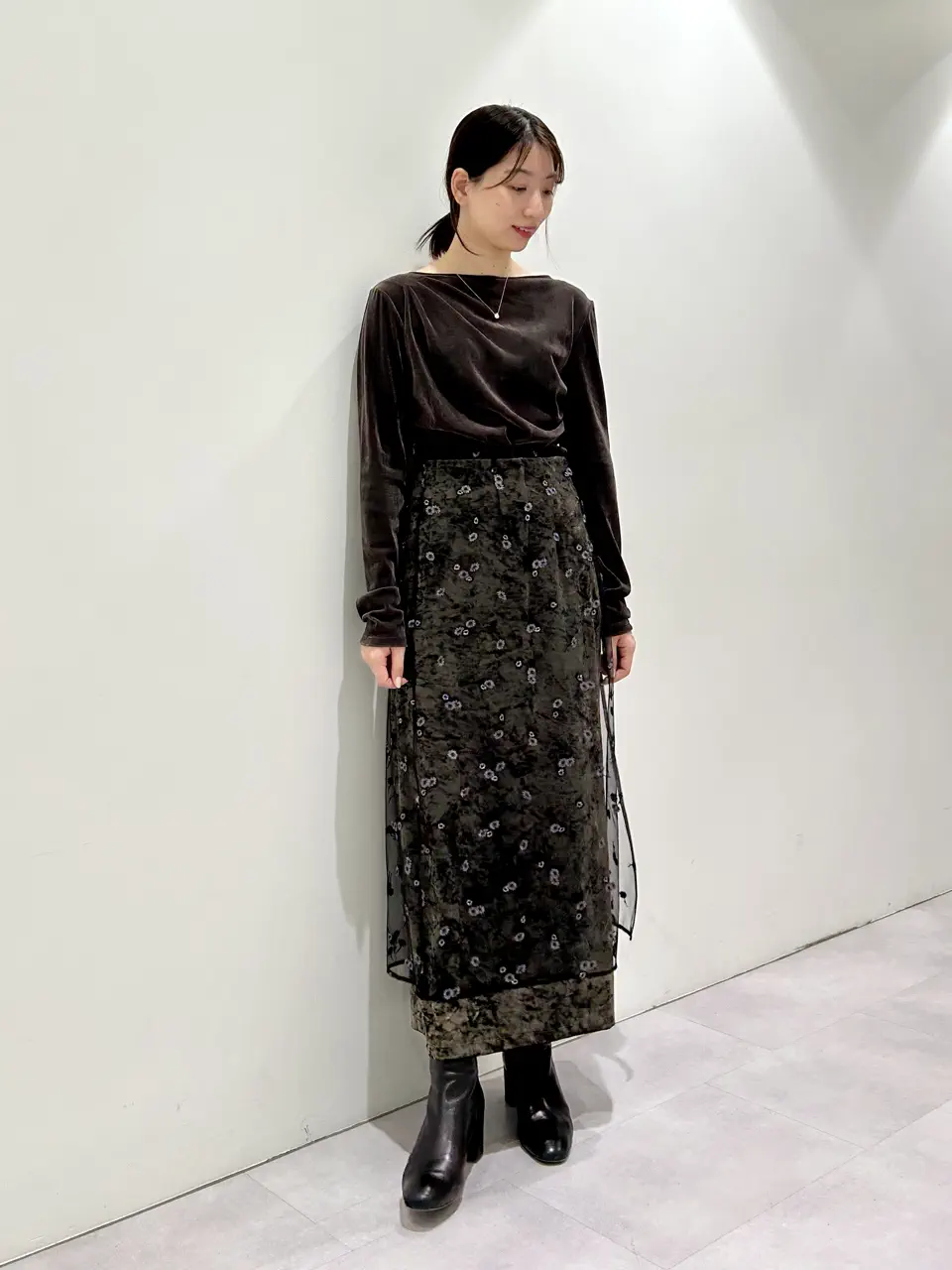 GRACE CONTINENTAL eri コーディネート画像