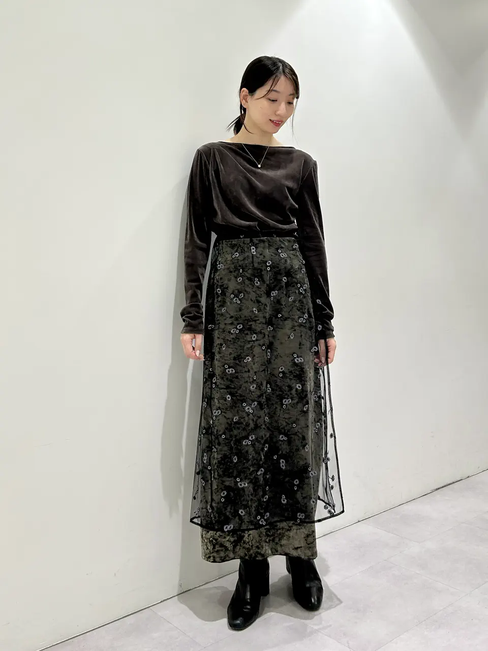 GRACE CONTINENTAL eri コーディネート画像