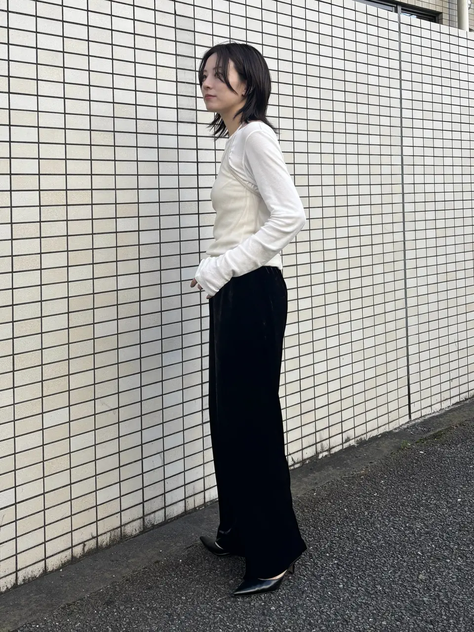 GRACE CONTINENTAL Hikaru Okada コーディネート画像