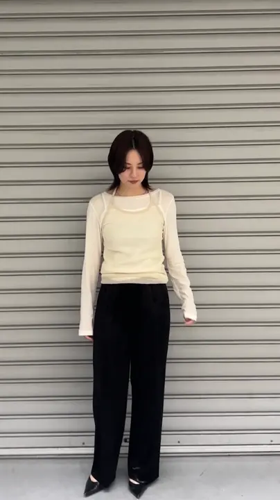 GRACE CONTINENTAL Hikaru Okada コーディネート画像