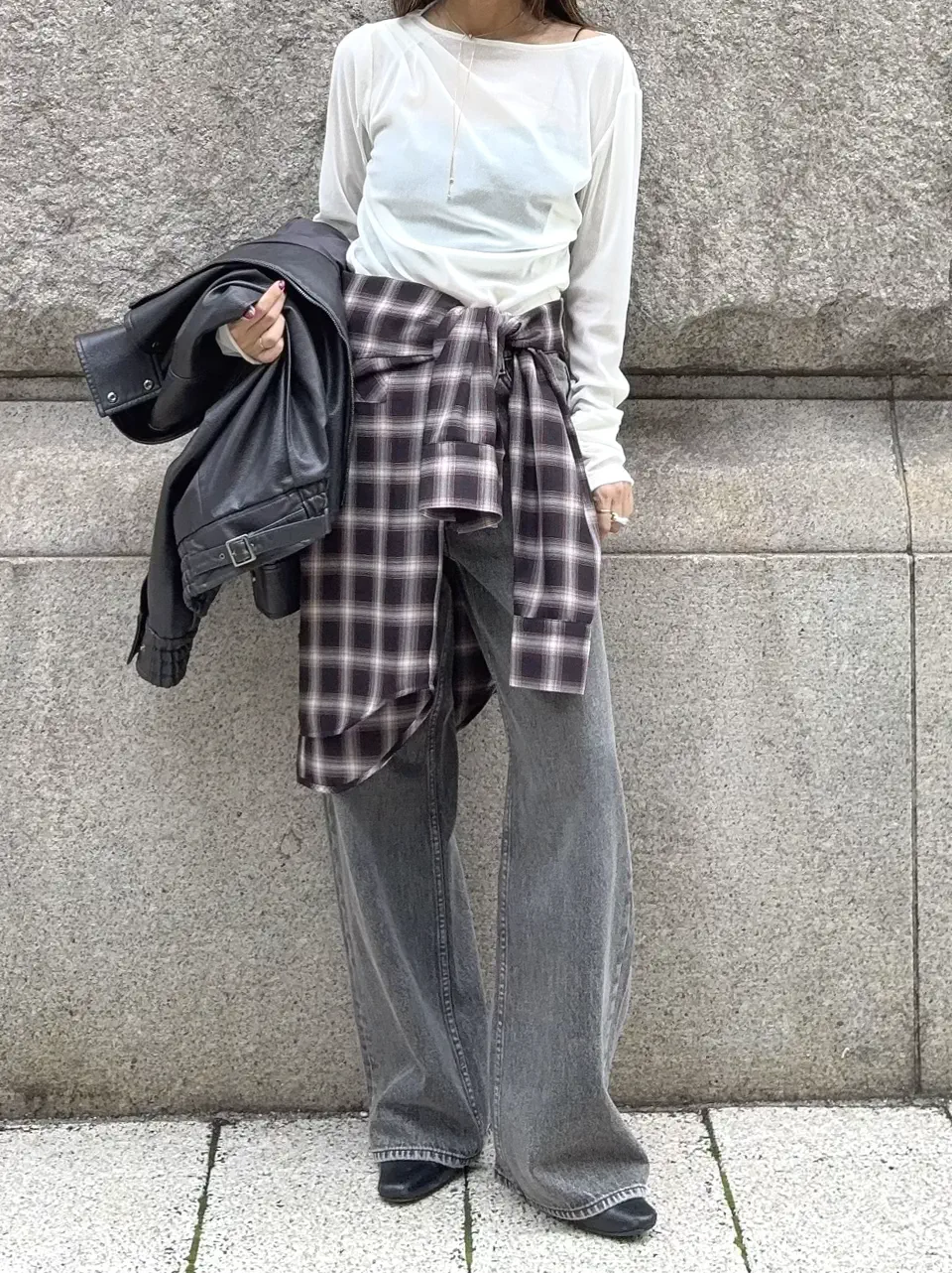 GRACE CONTINENTAL yukimi yonee コーディネート画像