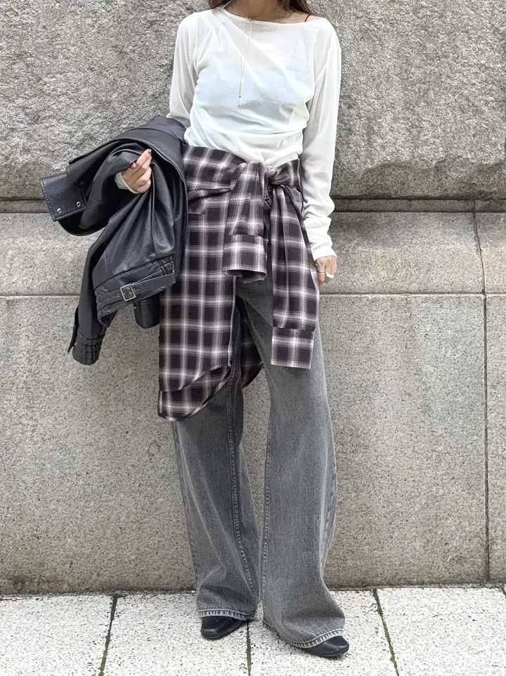 GRACE CONTINENTAL yukimi yonee コーディネート画像