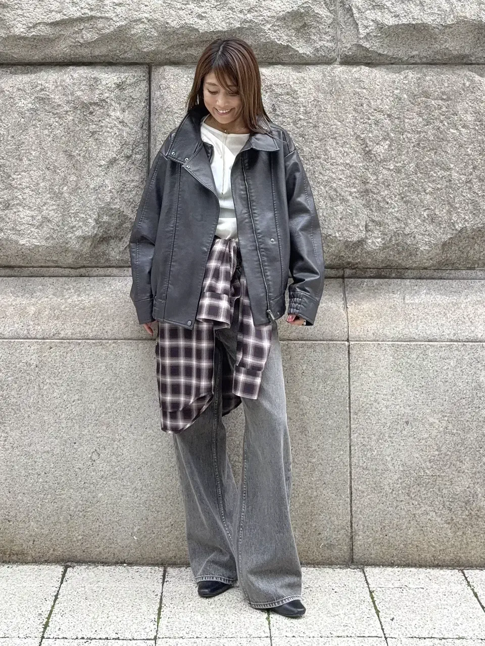 GRACE CONTINENTAL yukimi yonee コーディネート画像
