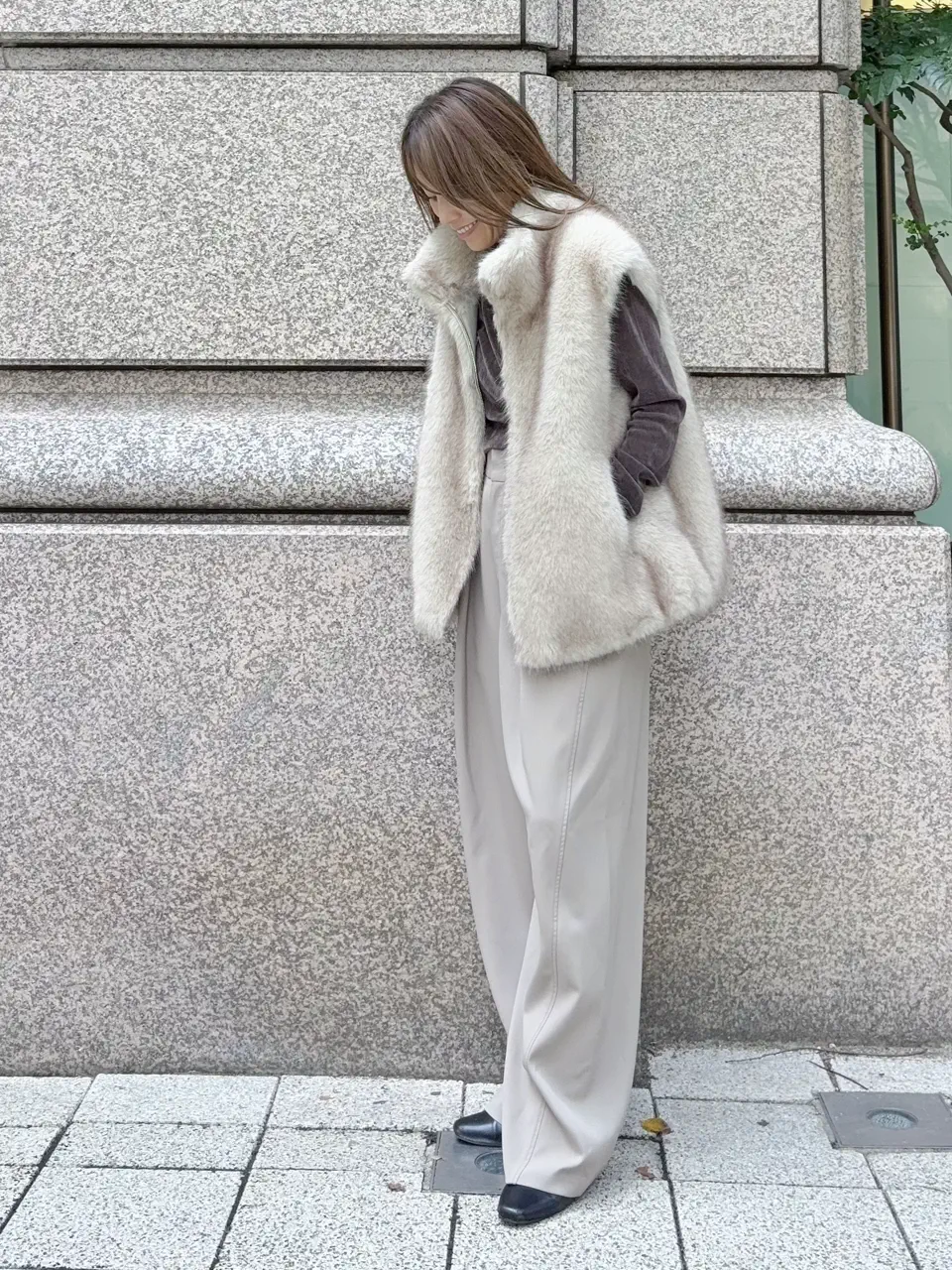 GRACE CONTINENTAL yukimi yonee コーディネート画像