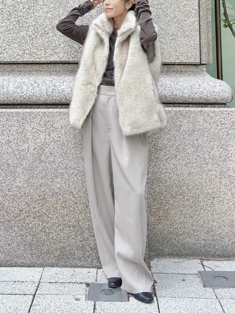 GRACE CONTINENTAL yukimi yonee コーディネート画像