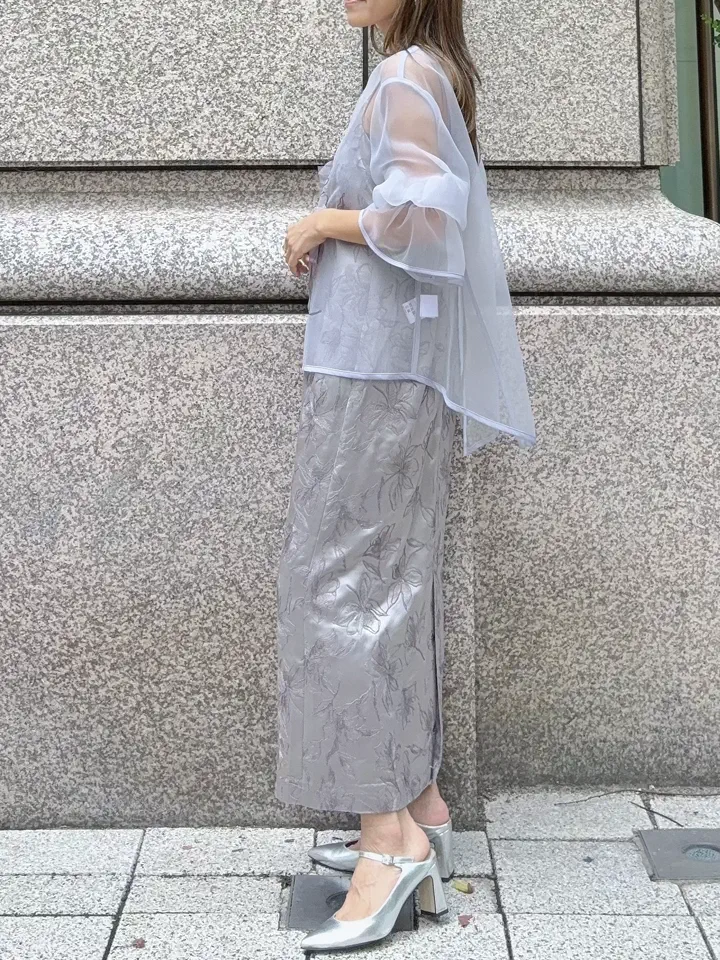 GRACE CONTINENTAL yukimi yonee コーディネート画像