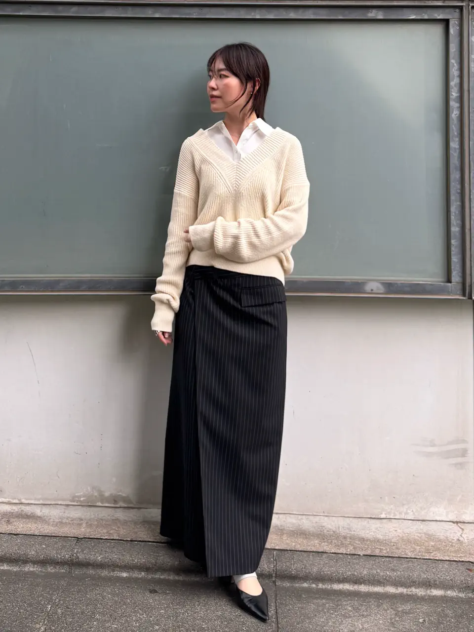  古川温子 コーディネート画像
