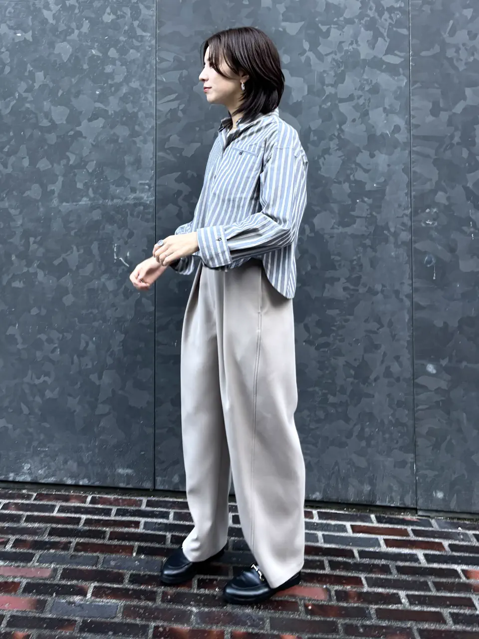 GRACE CONTINENTAL Hikaru Okada コーディネート画像