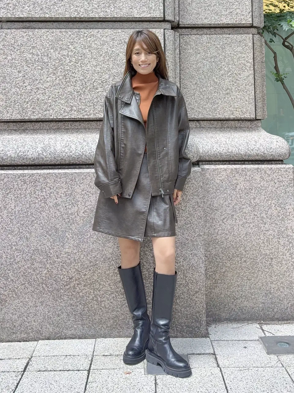 GRACE CONTINENTAL yukimi yonee コーディネート画像