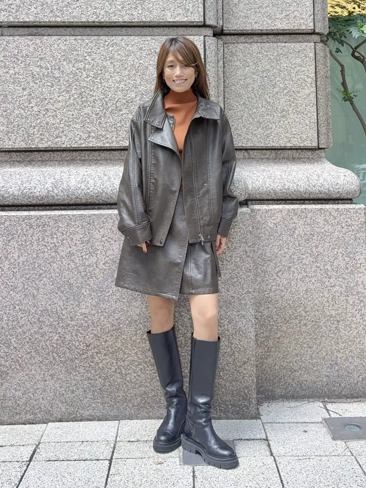 GRACE CONTINENTAL yukimi yonee コーディネート画像