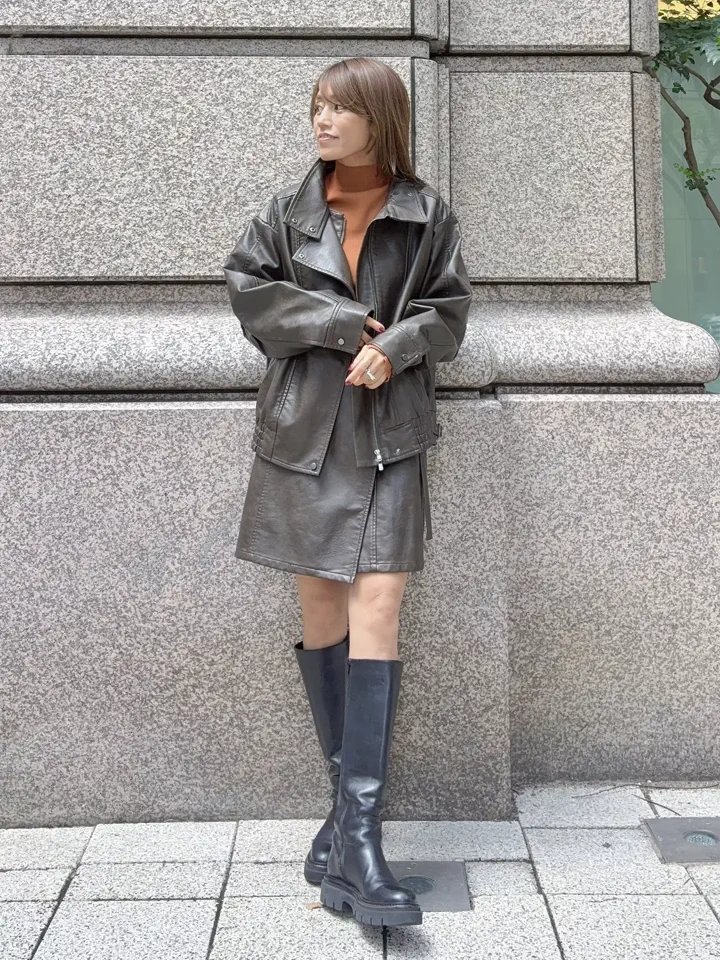 GRACE CONTINENTAL yukimi yonee コーディネート画像
