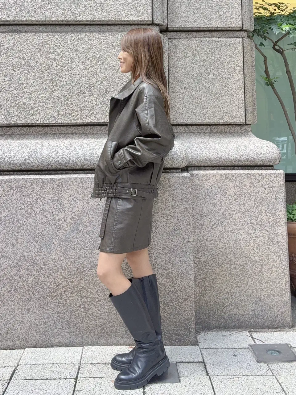 GRACE CONTINENTAL yukimi yonee コーディネート画像