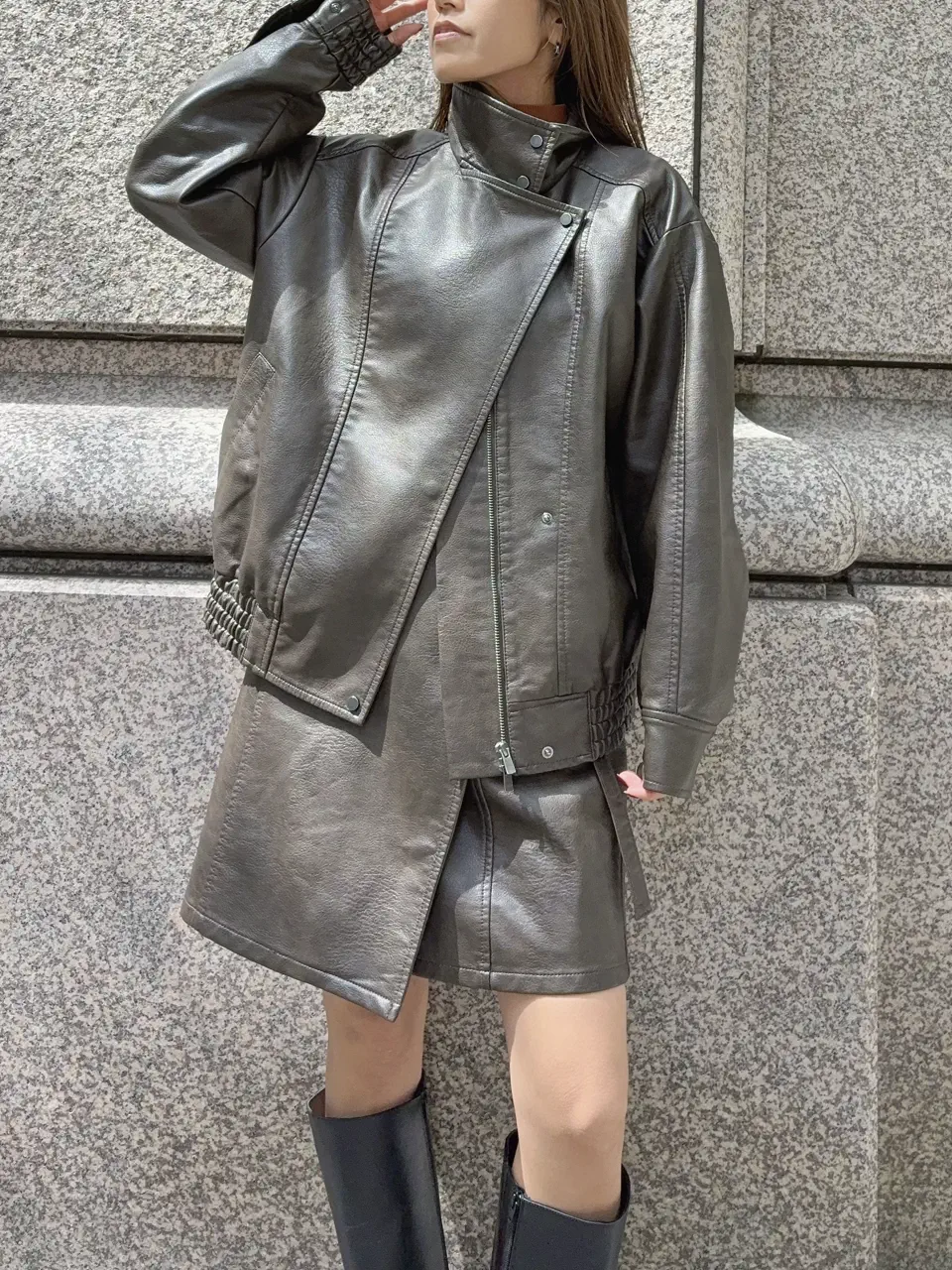 GRACE CONTINENTAL yukimi yonee コーディネート画像