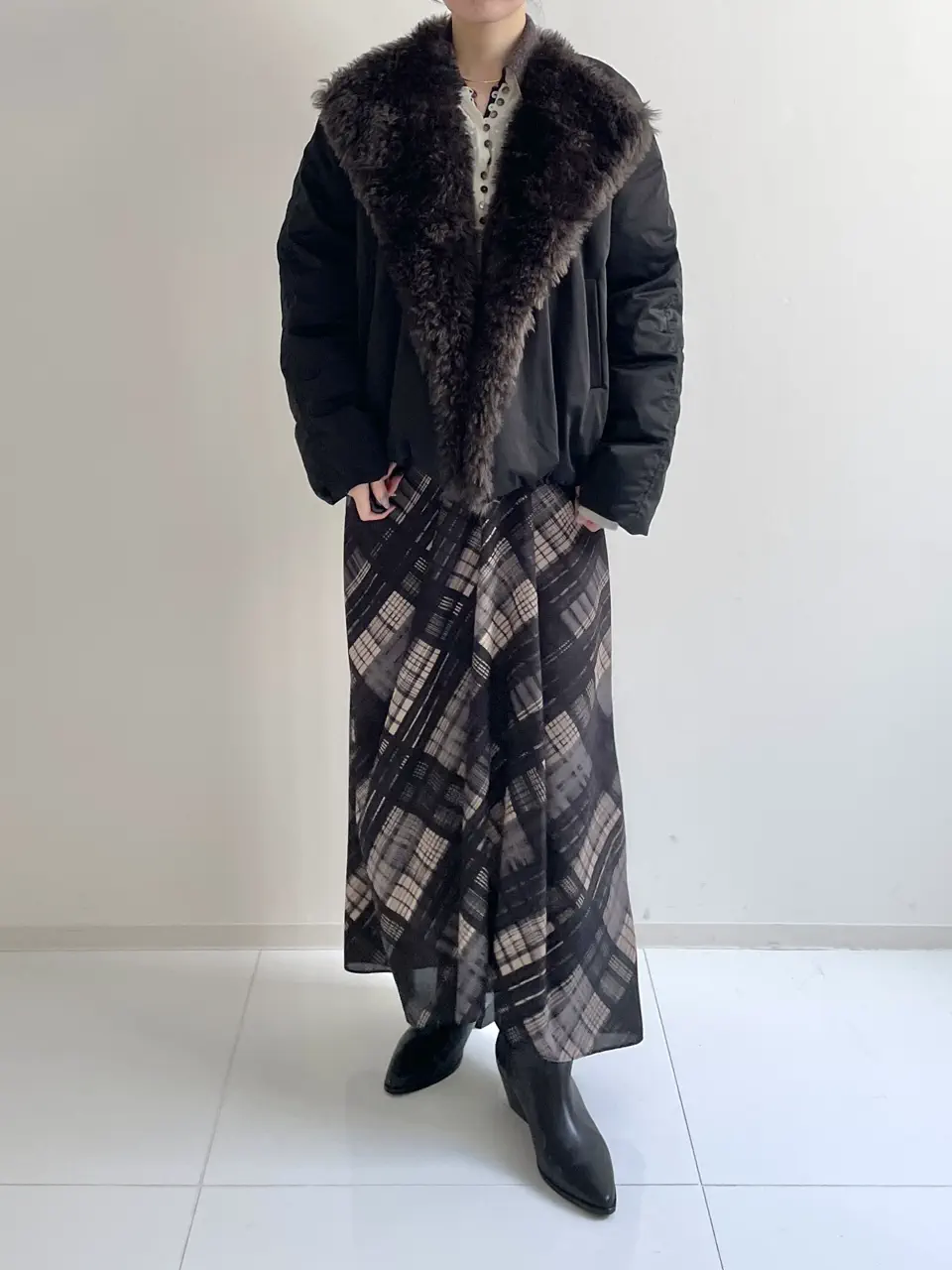GRACE CONTINENTAL 三浦　芙優 コーディネート画像
