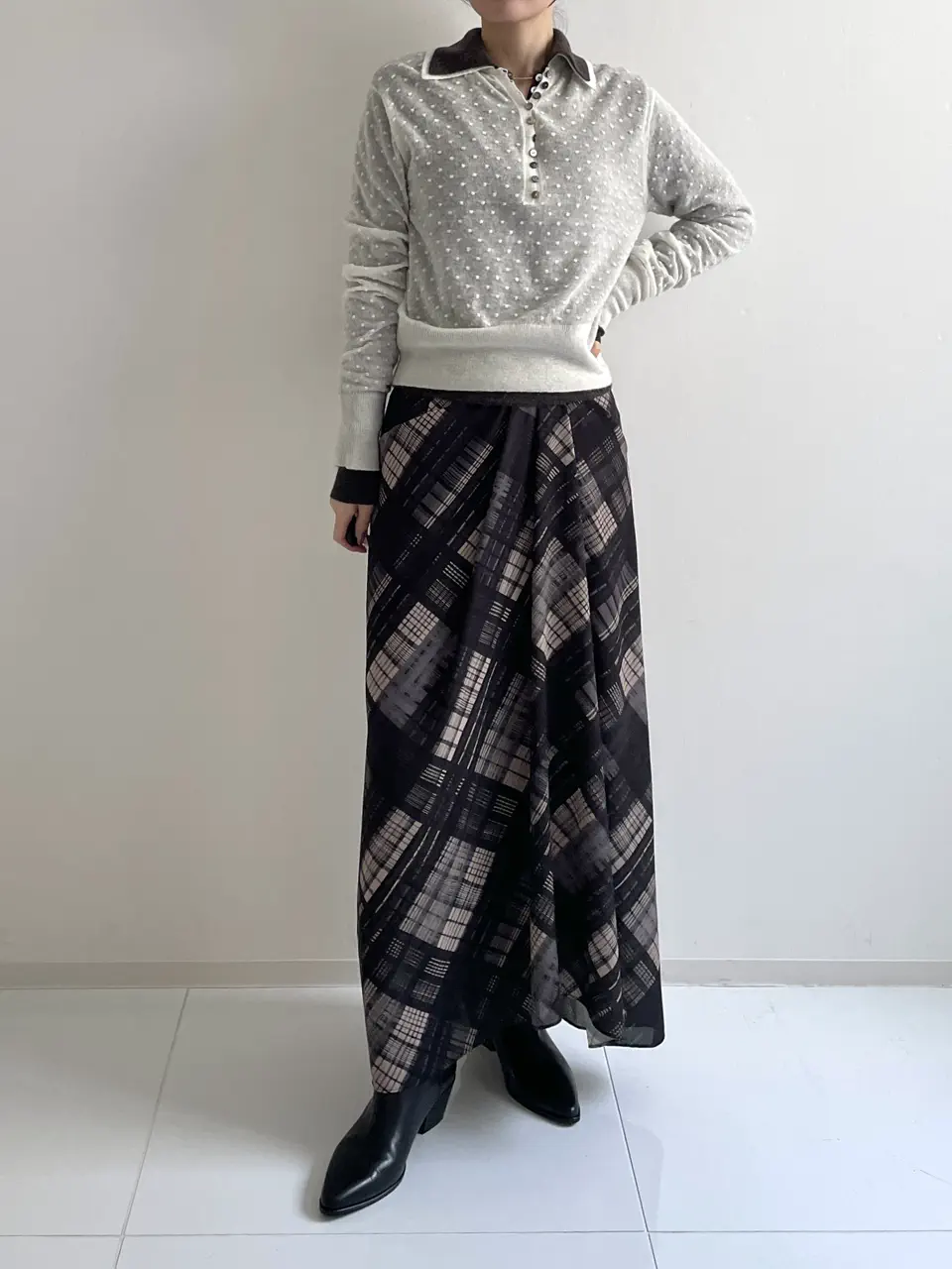 GRACE CONTINENTAL 三浦　芙優 コーディネート画像