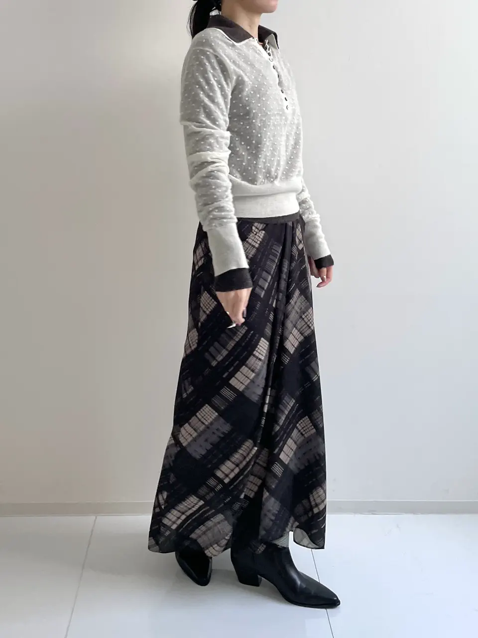 GRACE CONTINENTAL 三浦　芙優 コーディネート画像