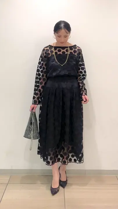 GRACE CONTINENTAL haruka iwasaki コーディネート画像