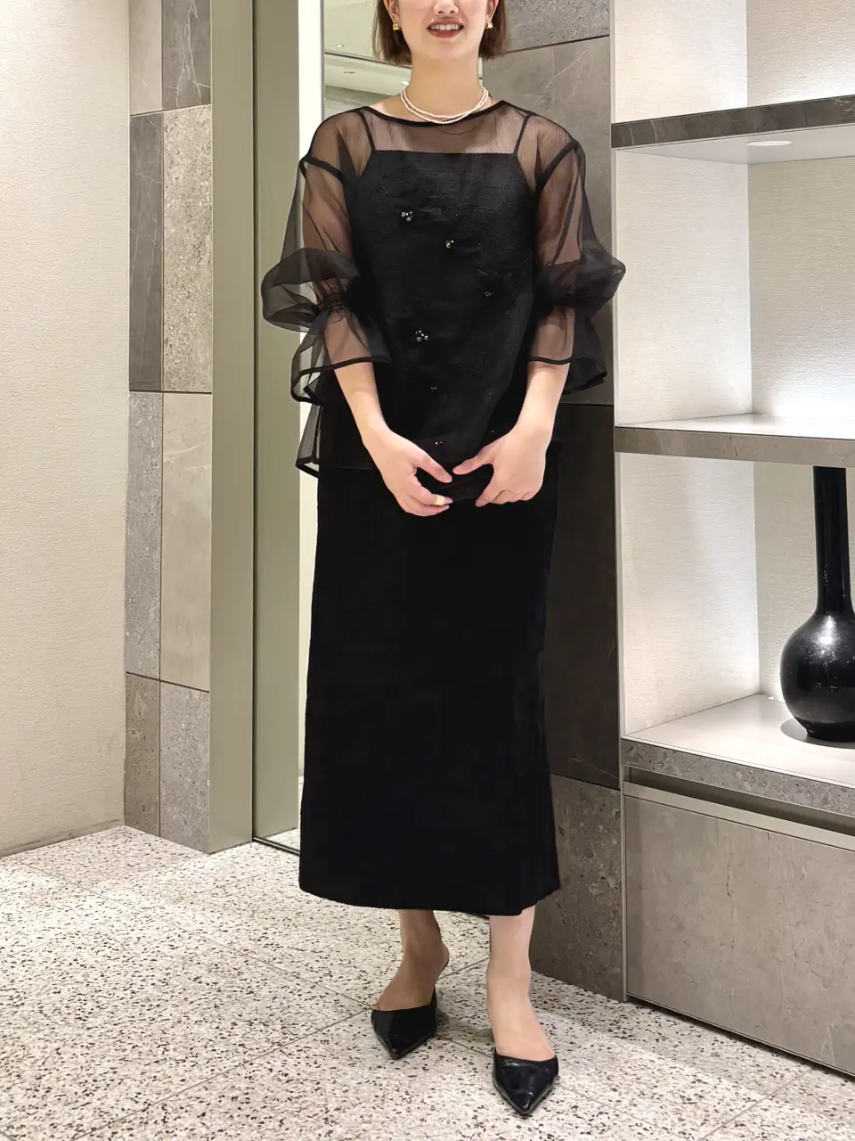 GRACE CONTINENTAL Yano コーディネート画像