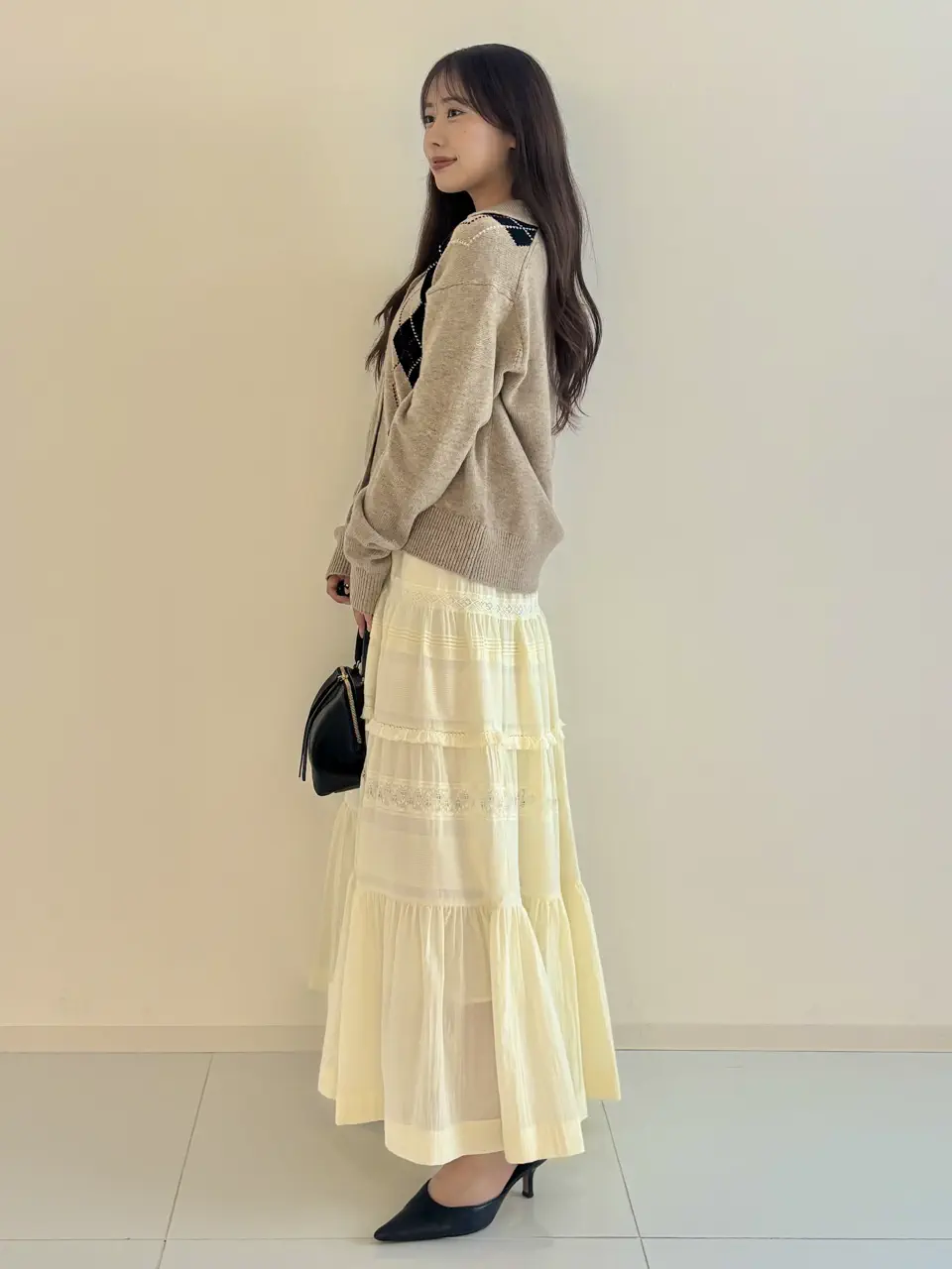 GRACE CONTINENTAL Kiku コーディネート画像