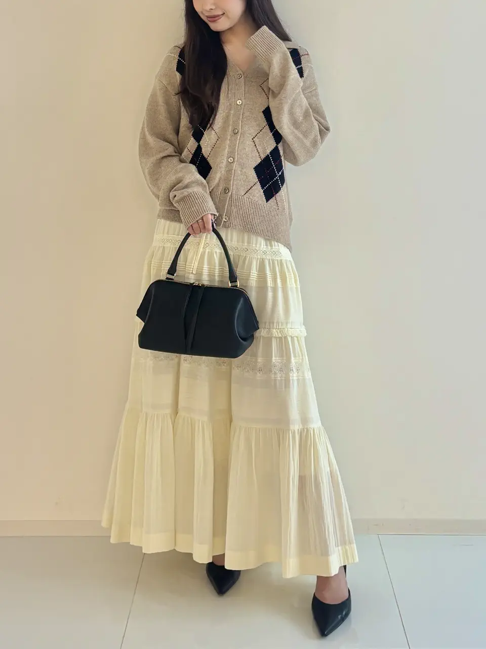 GRACE CONTINENTAL Kiku コーディネート画像