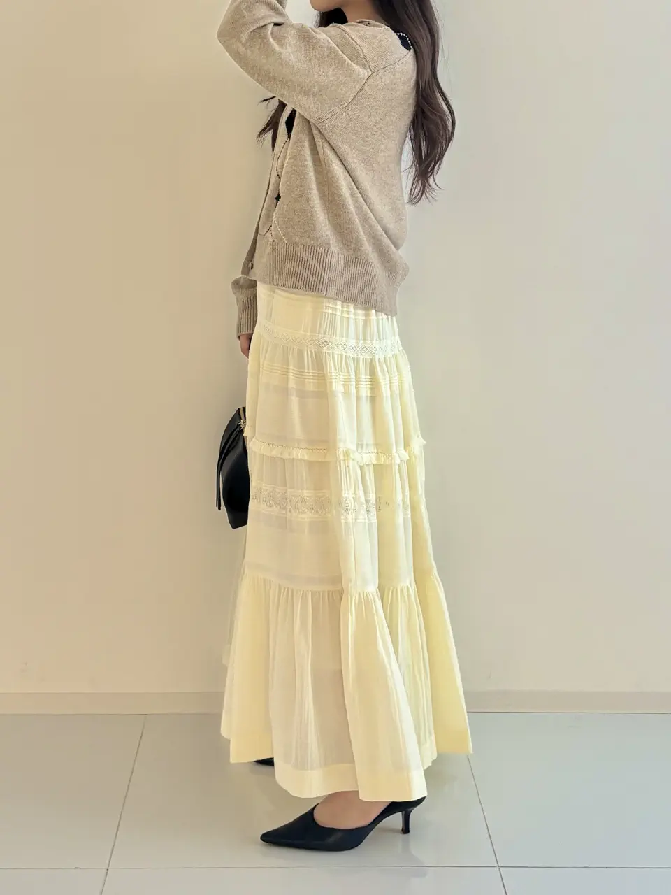 GRACE CONTINENTAL Kiku コーディネート画像