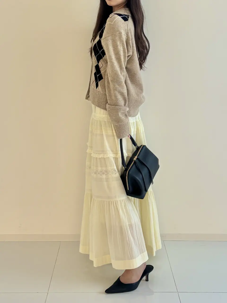 GRACE CONTINENTAL Kiku コーディネート画像