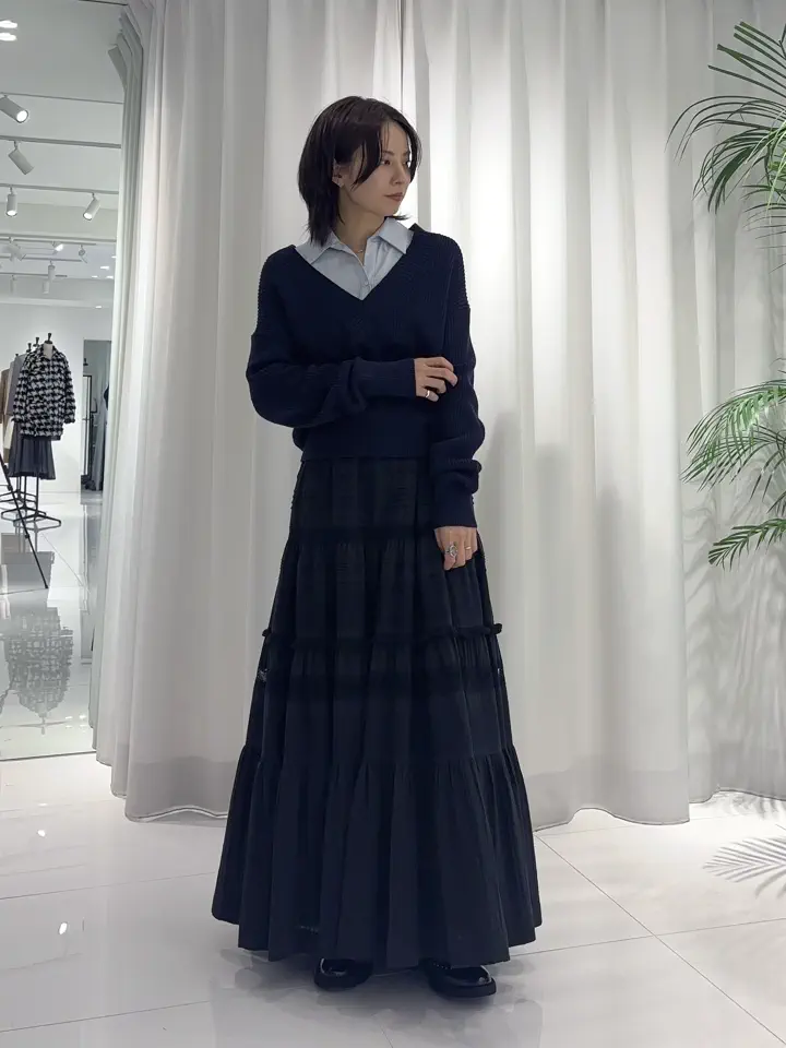 GRACE CONTINENTAL Hikaru Okada コーディネート画像