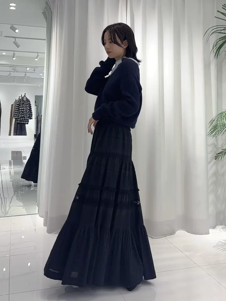 GRACE CONTINENTAL Hikaru Okada コーディネート画像