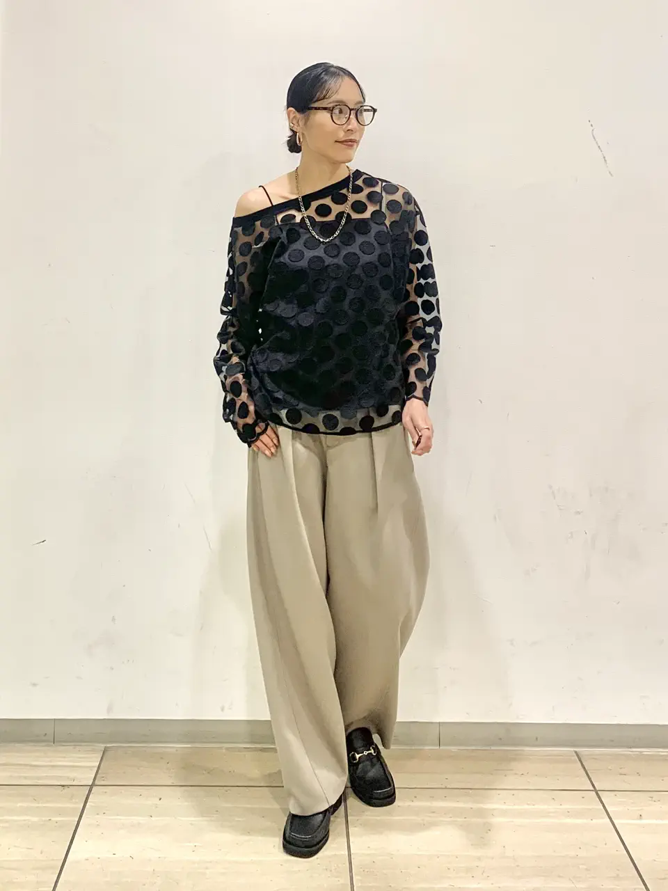  haruka iwasaki コーディネート画像